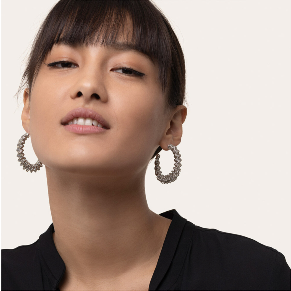 Earrings Semicerchio Fisarmonica