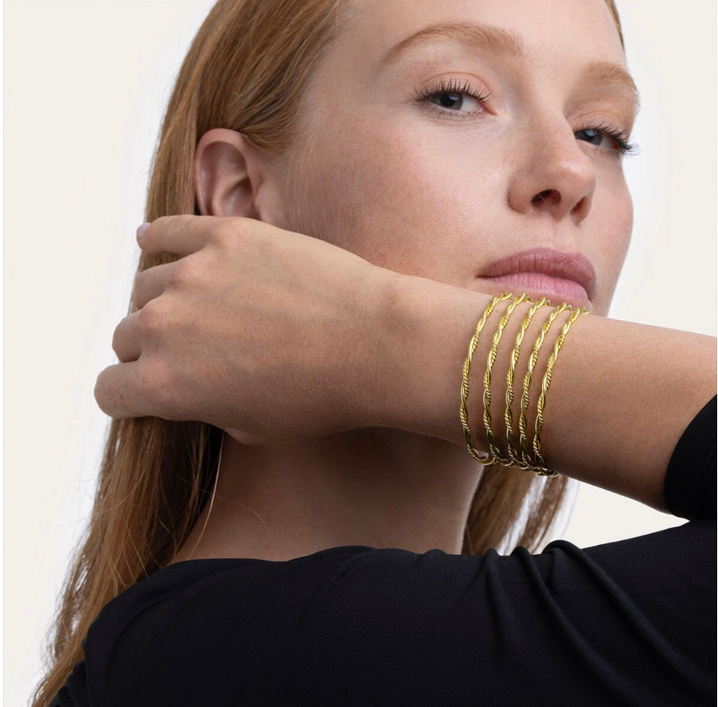 Bracelet Fascia 5 Linee Torchon