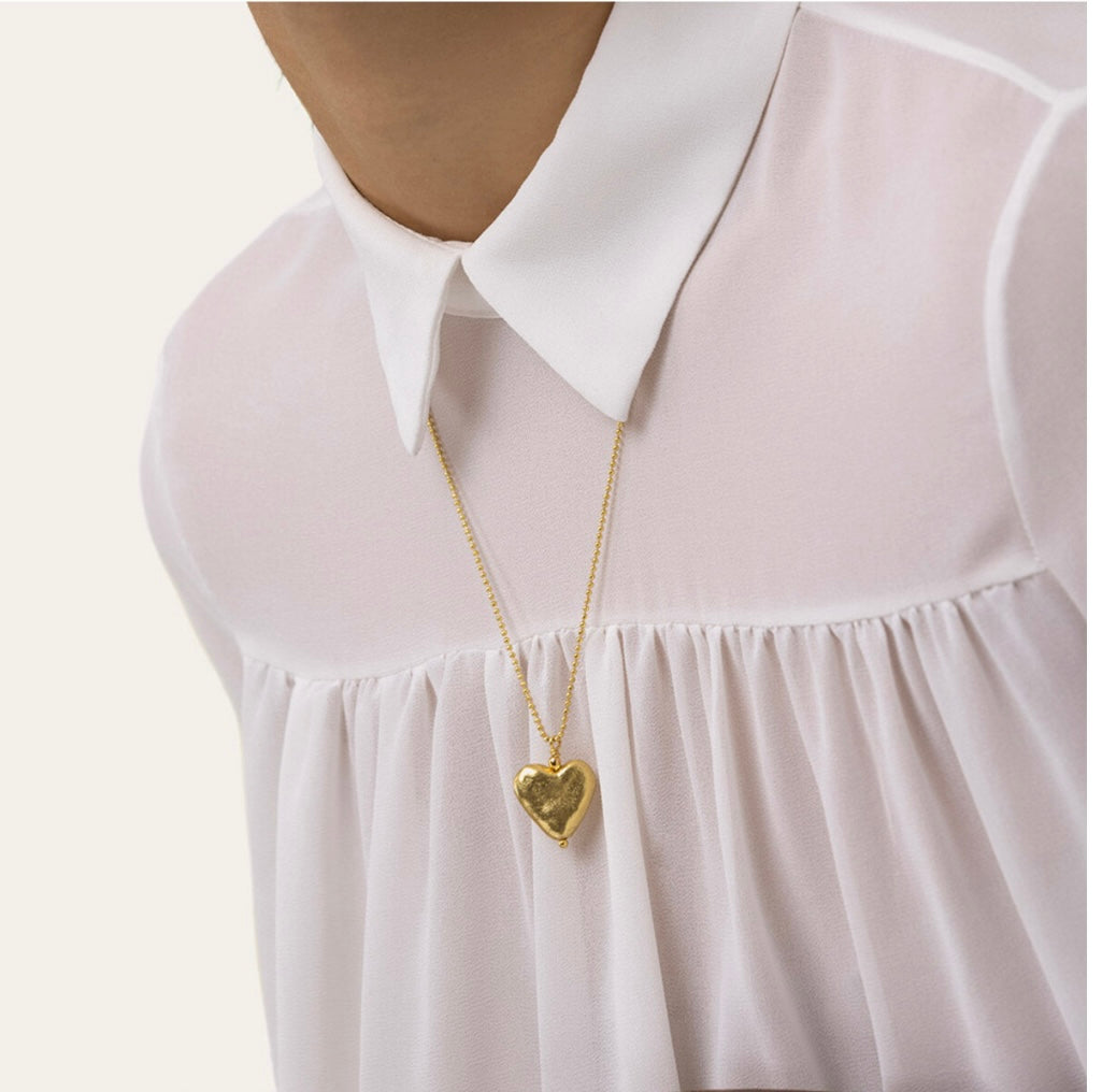 Necklace Cuore Grezzo