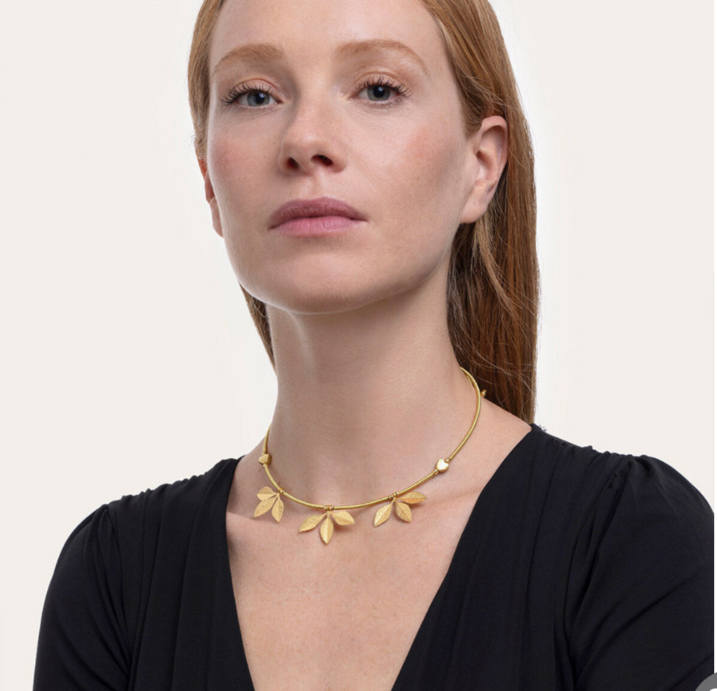 Necklace Tris Micro Foglie