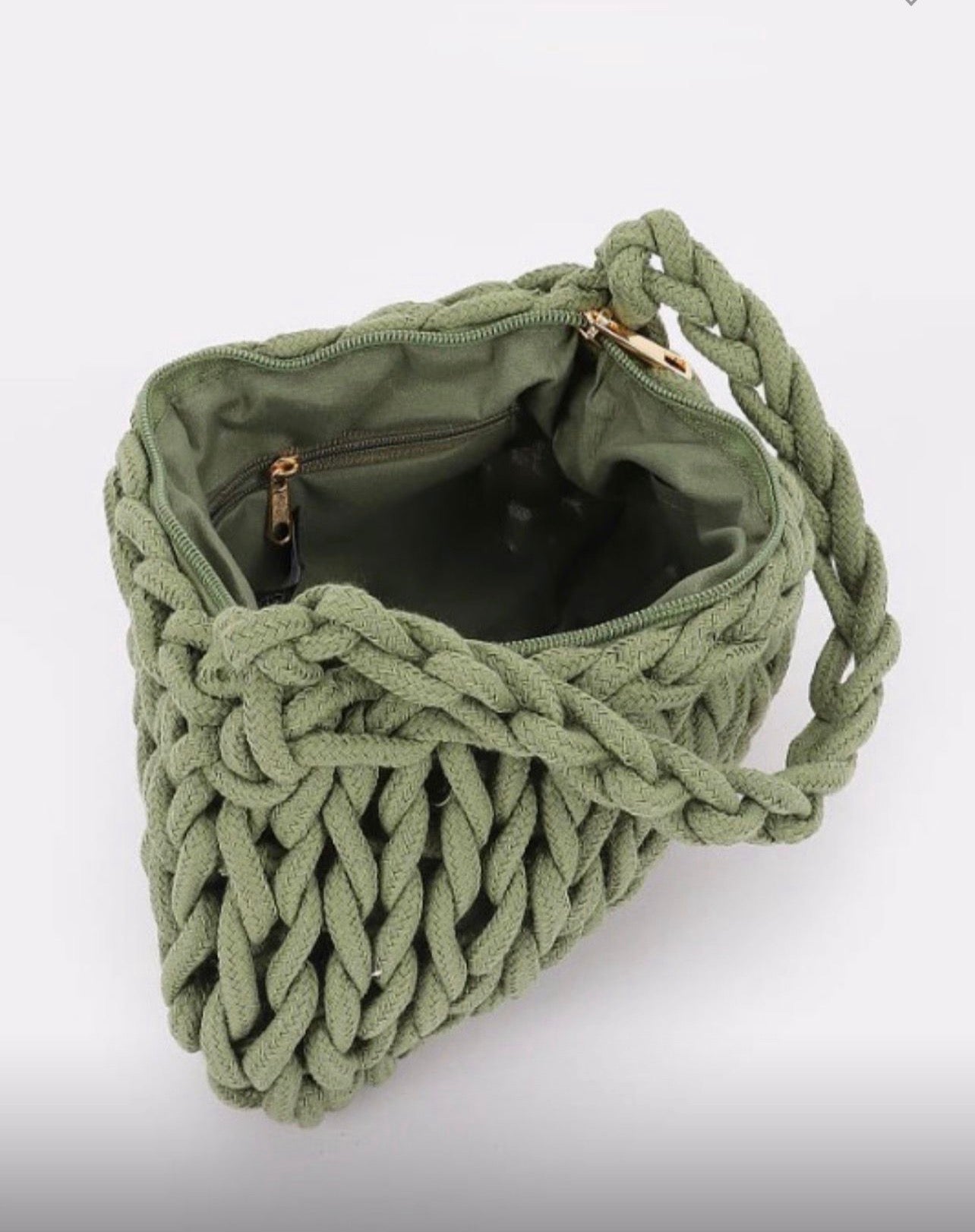 Olive or Black Right Size Purse
