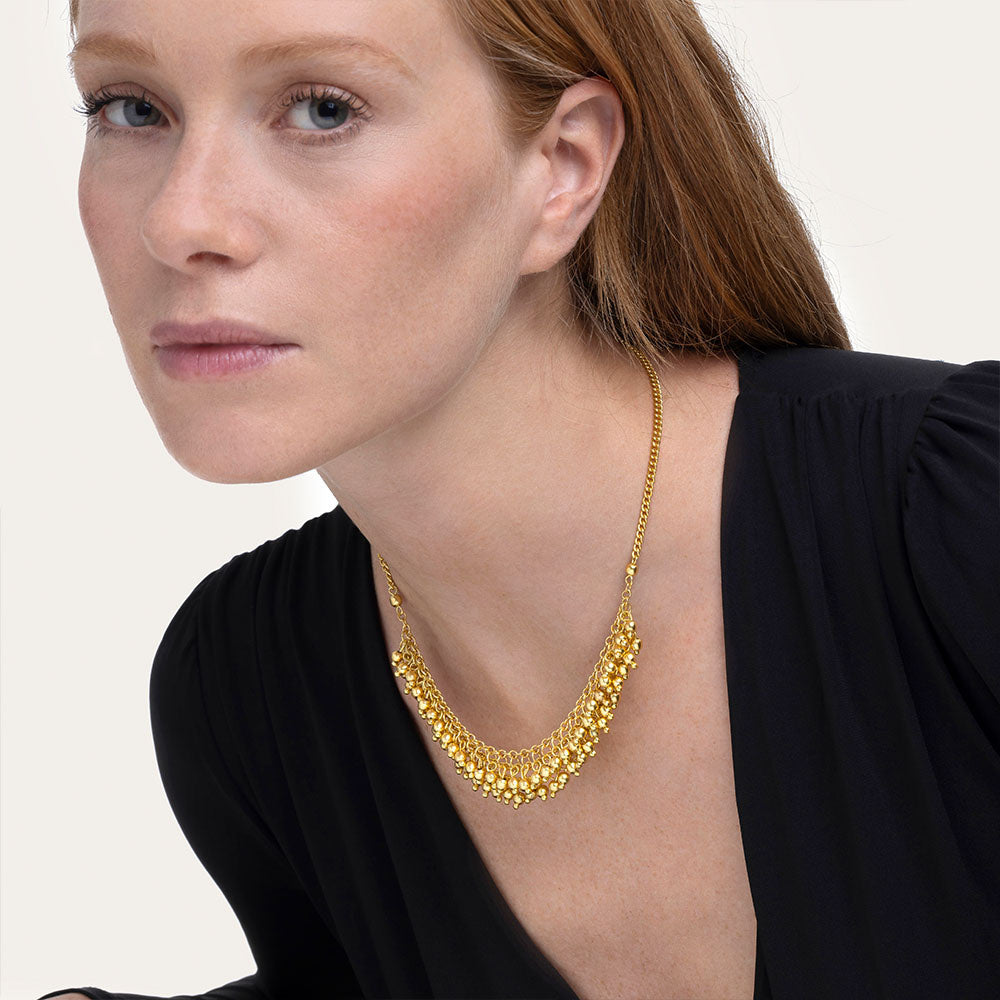 Collana Maglia Multi Sphere Necklace