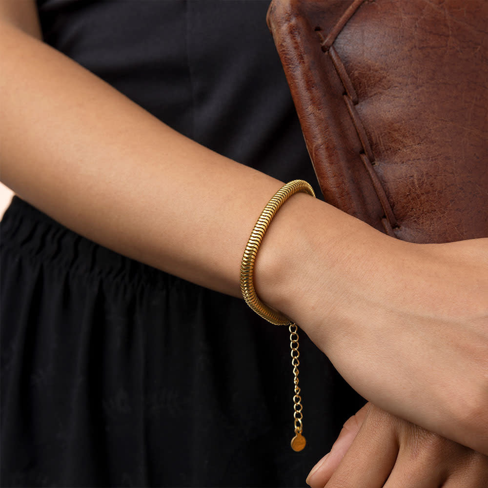 Bracciale Serpente Tondo Bracelet