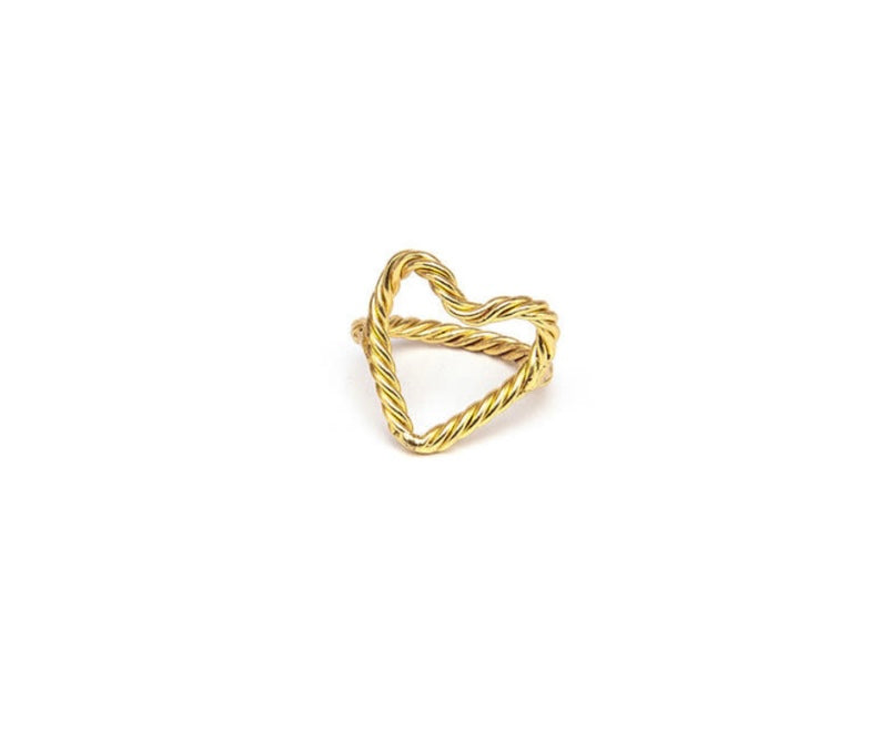 Wired Heart Ring