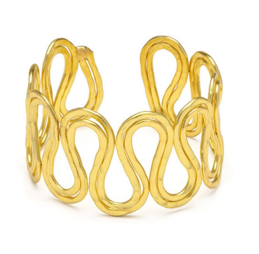 Racciale Fascia Onde Bracelet