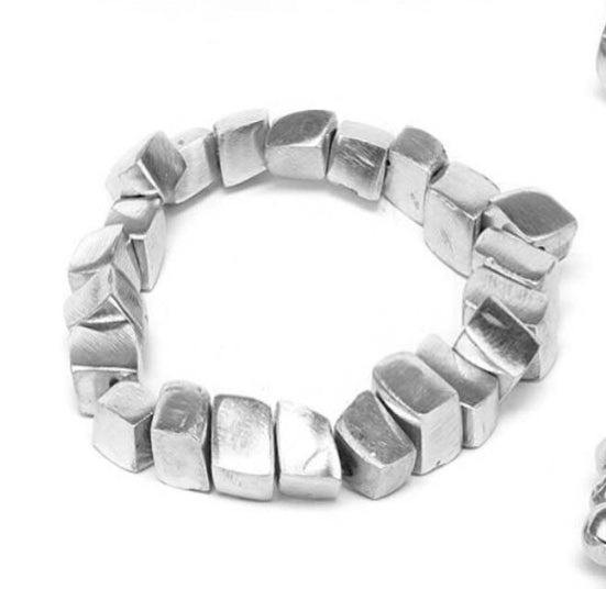 Elastic Squares Bracelet