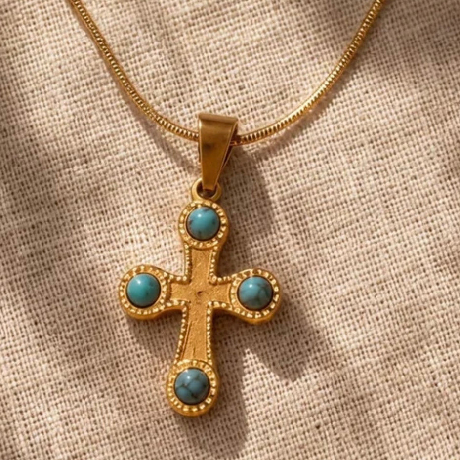 Serena Cross Necklace