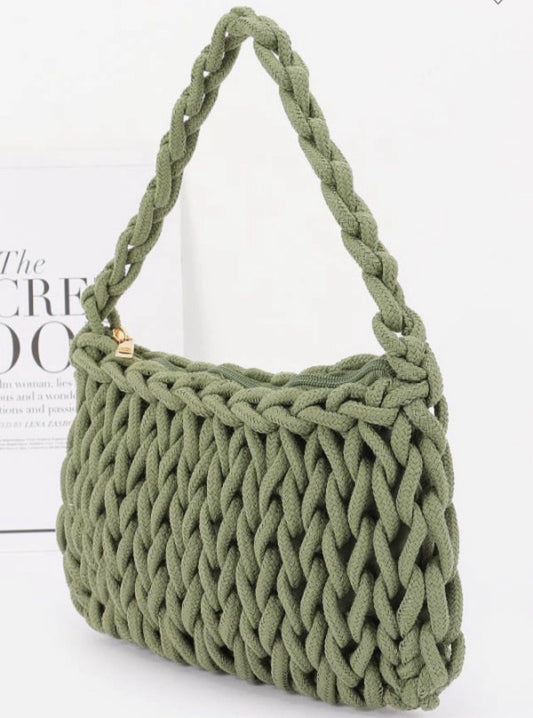 Olive or Black Right Size Purse