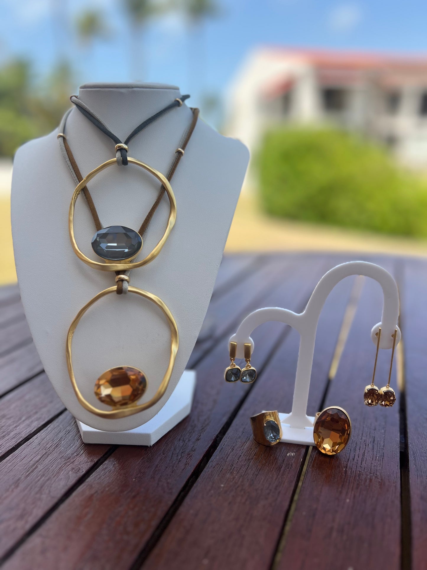 Blue Sapphire Small Earrings