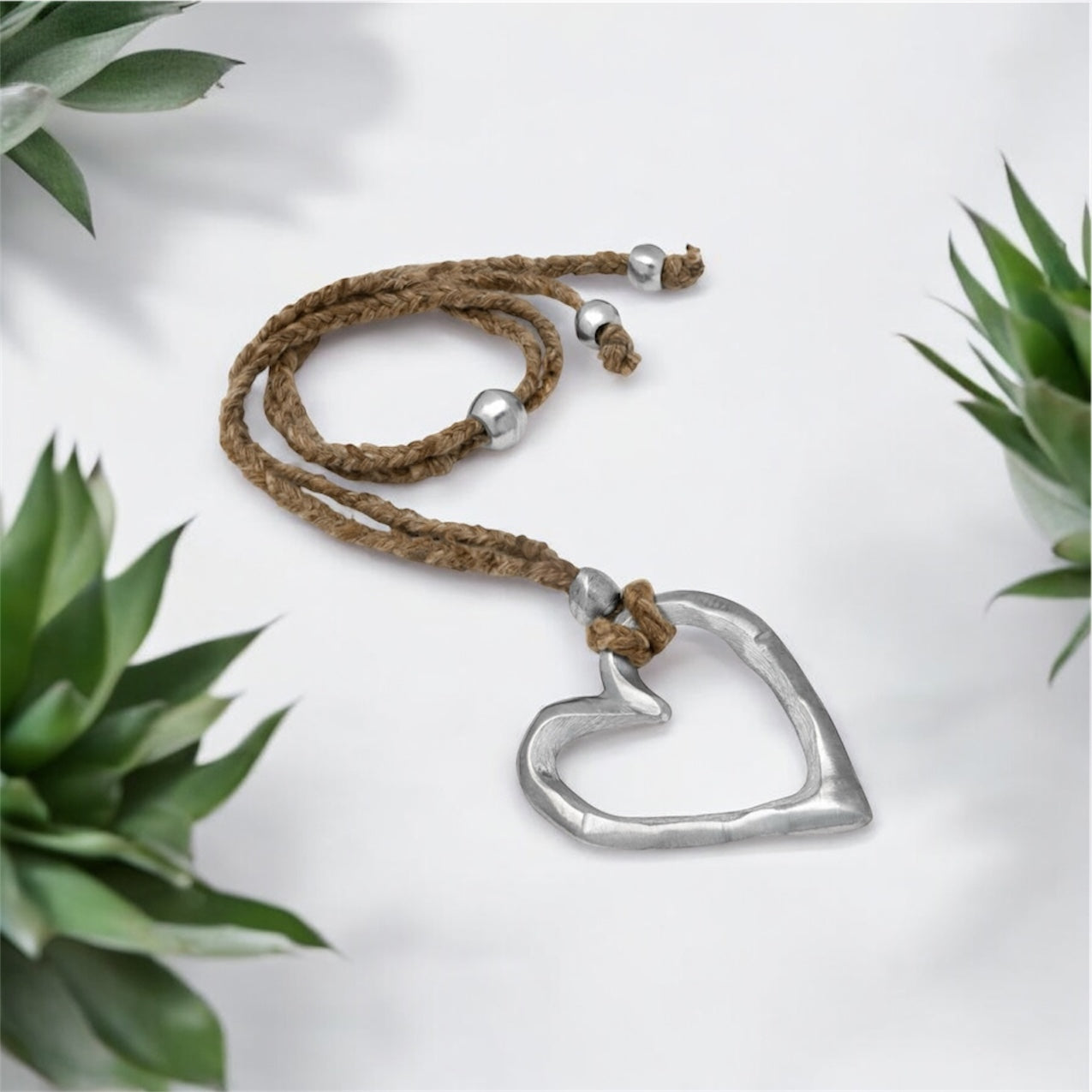 Heart Aluminum Necklace