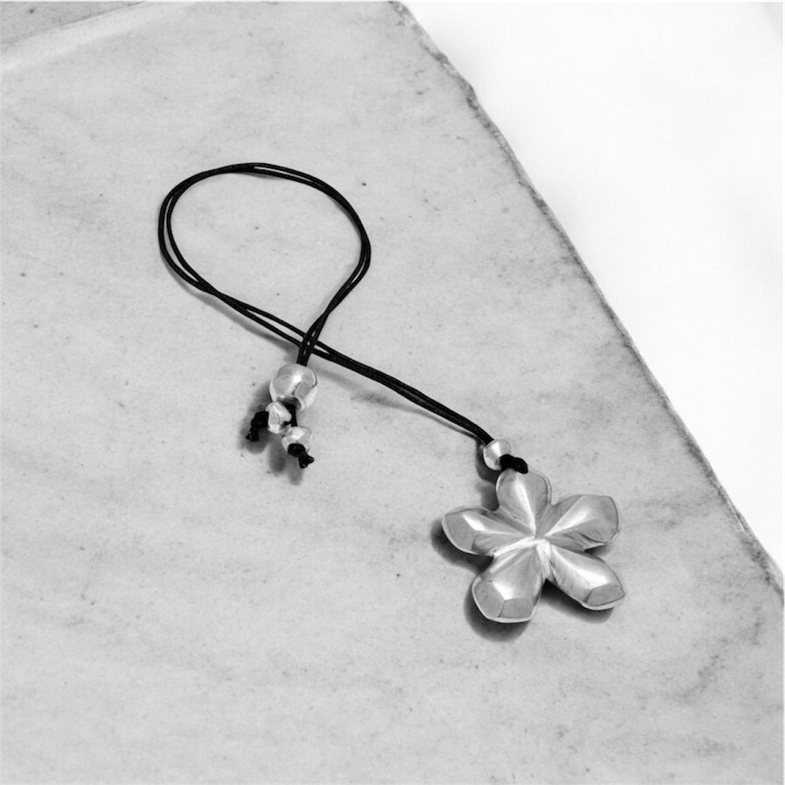 Flower Aluminum Necklace