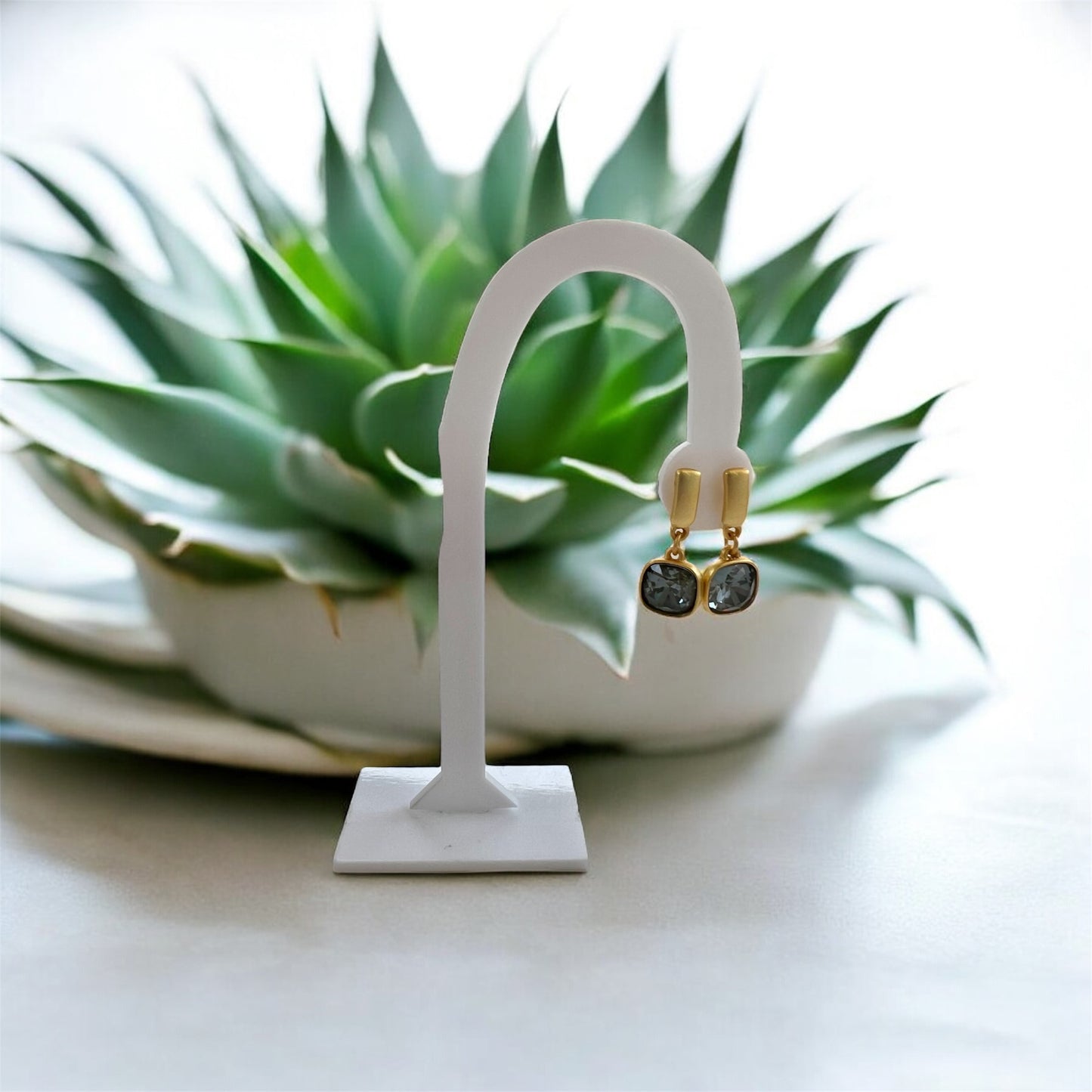 Blue Sapphire Small Earrings