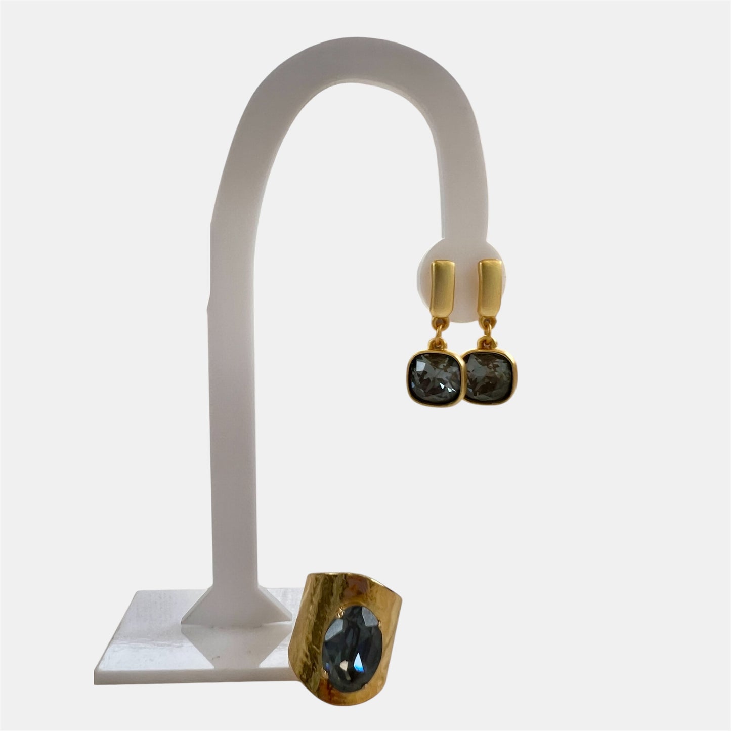 Blue Sapphire Small Earrings